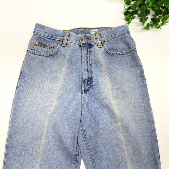 Vintage Calvin Klein High Waist Tapered Mom Jeans - Picture 5 of 10